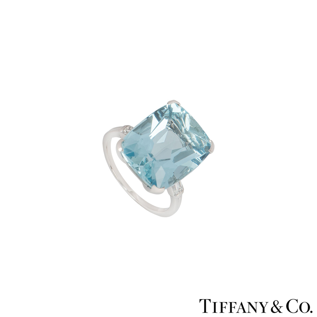 tiffany ring aquamarine